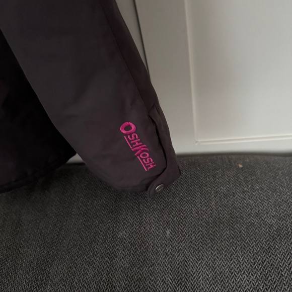 Carters Girls Snowsuit, Pink, grey overalls, jacket, Ski, two piece - Picture 9 of 14